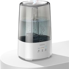MSOVA超音波加湿器 LH-2027 卓上 3.5L 上から給...