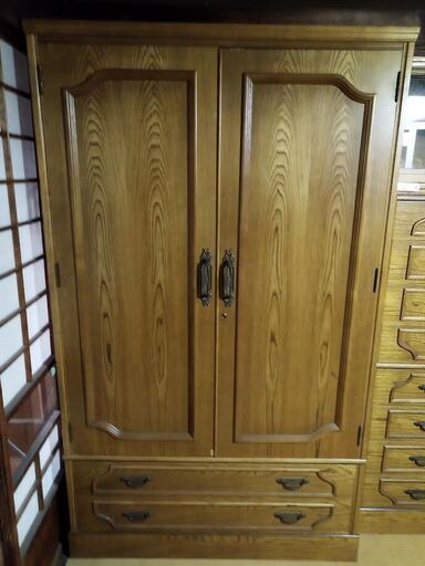 婚礼家具　高級箪笥3棹