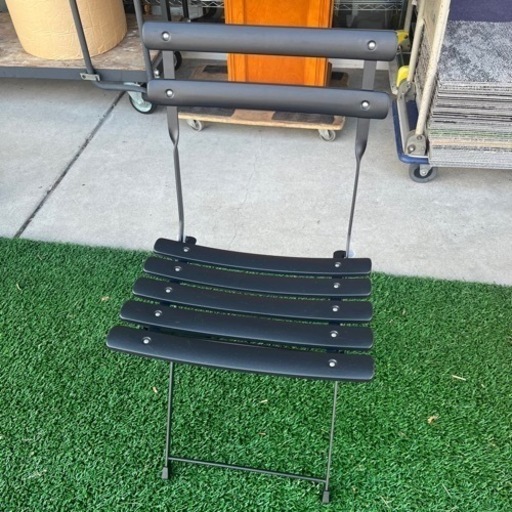 emu エミュー 折りたたみチェア ガーデンチェア ガーデニングチェア チェア アイアン シンプル 4脚セット