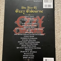 Ozzy Osbourne  「BEST of Ozzy Osbourne 」 バンドスコアの画像