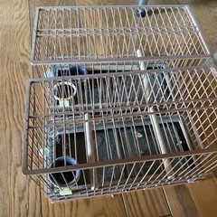 メジロ籠　2点セットの画像