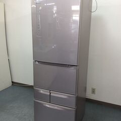 (2/23受渡済)YJT7823【TOSHIBA/東芝 5ドア冷蔵庫】2017年製 VEGETA GR-K41G 家電 キッチン 冷蔵冷凍庫 右開きドア 自動製氷 410Lの画像