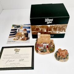 ★ジモティー割引有★ リリパットレーン ミニチュアハウス2点セッ...