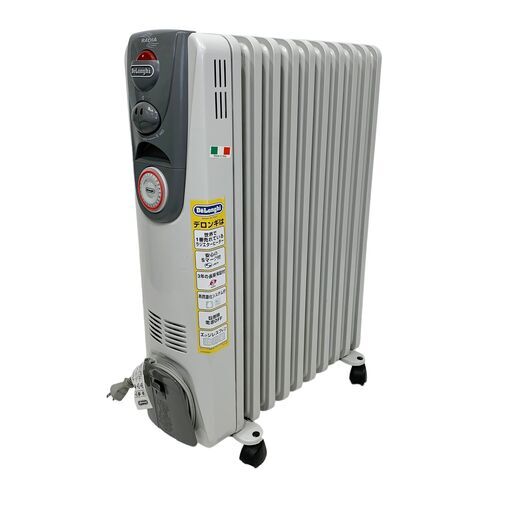 24C091_ジ DeLonghi デロンギ オイルヒーター RADIA 1500W 動作確認済み 現状品 中古