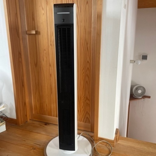 確認後の購入可】コイズミ ホット＆クール 電気 ファンヒーター 人感センサー KHF-1237 | HOT＆COOL 自動首振り タワー 扇風機 KHF1237W||
