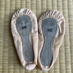 チャコット　バレエシューズ　16.5の画像