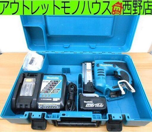 makita 充電式ピンタッカ 14.4V PT350D ケース 充電器 バッテリ マキタ 電動工具 札幌 西野店
