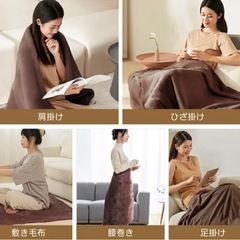 【新品未使用】電気ブランケットの画像