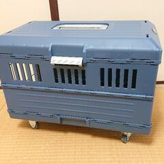 【取引中】折り畳み ペットキャリーケースの画像
