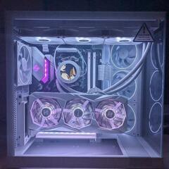 ゲーミングPC ホワイトの画像