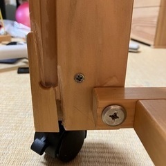 取引中　ミニベビーベッド※難ありの画像