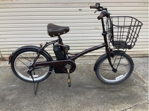 311  パナソニック最新機種電動アシスト自転車sugar drop20インチブラウン