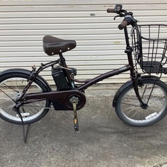 1年保証 送料無料　新型　パナソニック　20インチ　黒色　電動アシスト自転車 311 パナソニック最新機種電動アシスト自転車sugar drop20インチブラウン