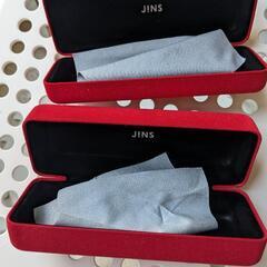JINS　メガネケース　2個