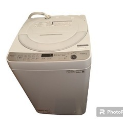 【2023年製】SHARP ES-GE7G-W  全自動洗濯機 7.0kg  シャープ 洗濯機 ホワイト