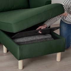 【2/21まで！大特価中！】IKEA3人掛けソファの画像