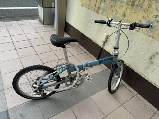 DAHON 折りたたみ自転車　前輪パンク☺️