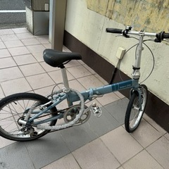 DAHON 折りたたみ自転車　前輪パンク☺️