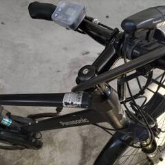 パナソニック　ハリヤ　黒　電動アシスト自転車の画像