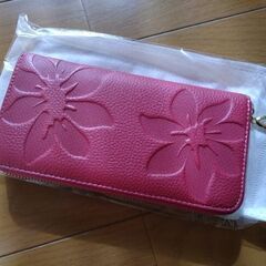 新品★ハイビスカス柄★財布