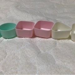 お弁当 小分け 保存容器 6個セット:小分けカップ:プラスチック製の画像