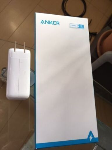 ポータブル電源への走行充電機器（Anker　Type-C　65W)