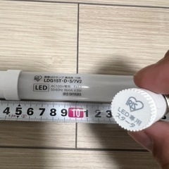アイリスオーヤマ LED直管ランプ 15形 工事不要 グロースタータ式器具専用 昼光色  LDG15T・D・5/7V2 の画像
