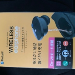【新品未使用】槌屋ヤック 車内用品 TP-227 Bｌｕｅｔｏｏｔｈ ドライブモードイヤホン ブラックの画像