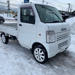 札幌発☆　スズキ　キャリイトラック　　走行距離5万Km台！　４ＷＤ