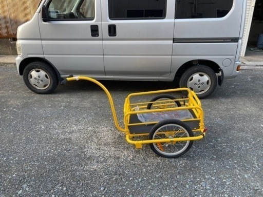 決まりました。最後です。自転車　キャリー　美品です。