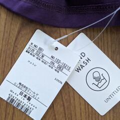 【未使用タグ付き】UNTITLED  トップス  の画像