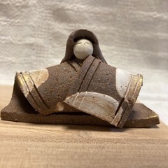 雛人形 陶器 作舎窯  桃の節句 初節句 ひな人形の画像