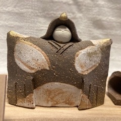 雛人形 陶器 作舎窯  桃の節句 初節句 ひな人形の画像