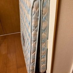 高反発シングルマットレス　Fibreluxの画像