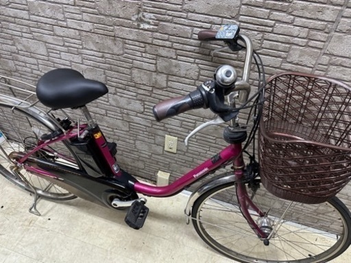東京23区配達無料　新基準　Panasonic パナソニック　ビビ 6.6Ah電動自転車☆中古☆パナ 5358