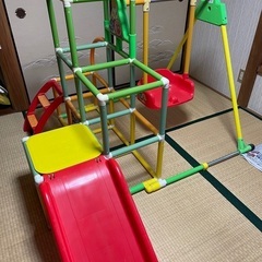 【お譲り先決定】アンパンマン  おかたづけブランコパーク