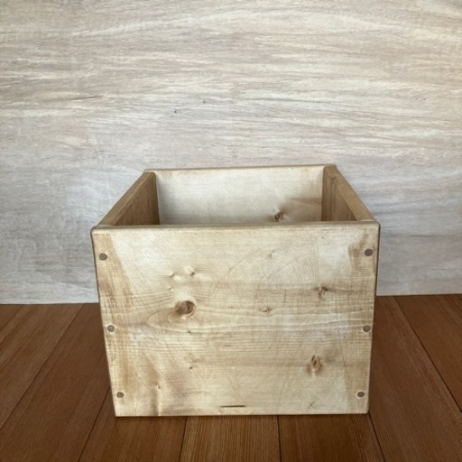 カントリー木工手作り家具木箱整理棚キューブ (まっちゃん) 豊後