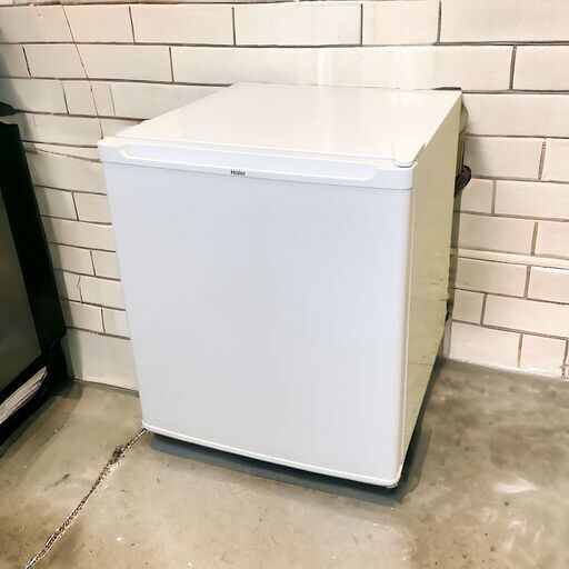 24Y095 ジ Haier ハイアール 電気冷蔵庫 JR-N47A 1ドア 47L 2018年製 中古品