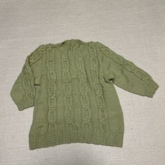手編みニット
