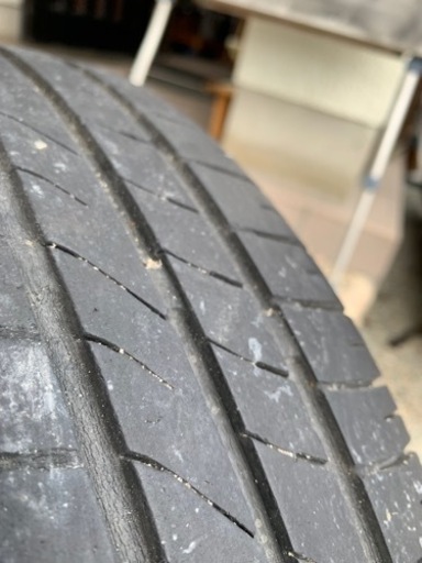 4本セット　タイヤホイールセット　155/65/r13 6分山