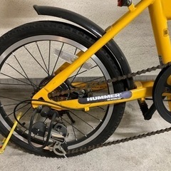 折りたたみ自転車 HUMMER(ハマー) 20インチ FDB206の画像