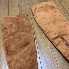 美品　ロングブーツ　S 茶色の画像
