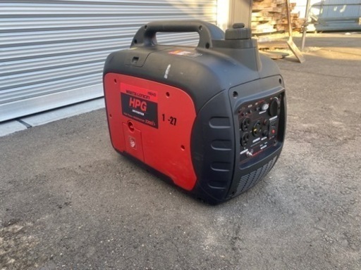 ほぼ未使用品　発電機　ワキタHPG2300is