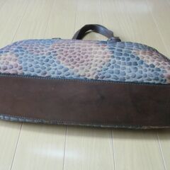 ◆レディース 鞄　かばん ☆ ボストンバッグ / 持ち手・底・その他一部　皮革使用◆の画像