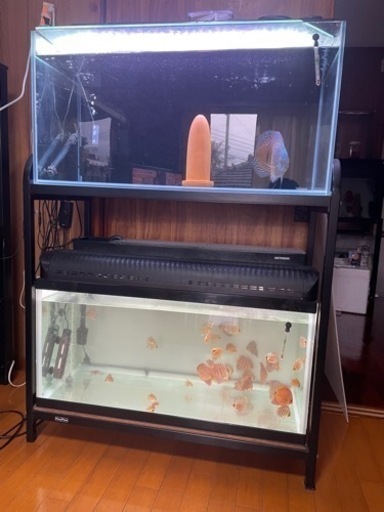 90cm水槽2段式