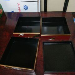 譲ります。重箱(プラスチック)の画像