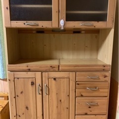 [譲り先決定しました]パイン材の棚