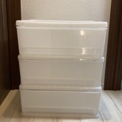 衣類収納　3段