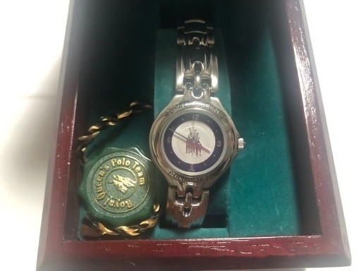 【新品未使用】Polo Team時計 木箱つき
