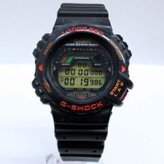 動作品 CASIO G-SHOCK DW-6000GJ-1 デジタル腕時計 1/1000秒クロノグラフ ブラック 24年2月電池交換 札幌市 清田区 平岡の画像